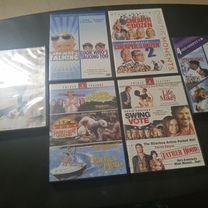 6 Movie Dvds Bundle